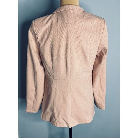 Just Fashion Now Women’s M Tweed Open Front Blazer Pink NWT - Picture 8 of 8